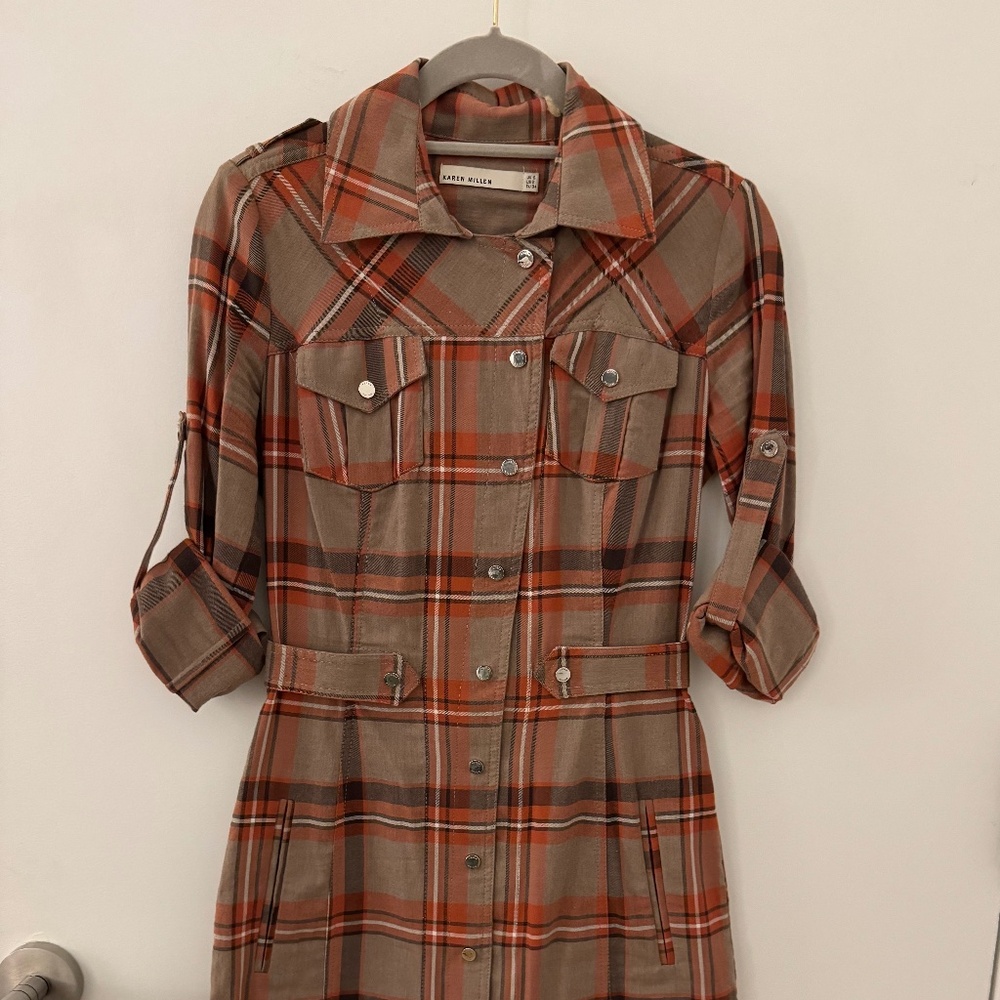 Karen Millen Button Dress